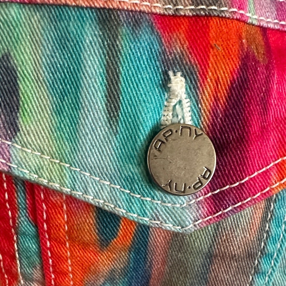 Apny Colorful Women's Jean Jacket - Picture 3 of 8